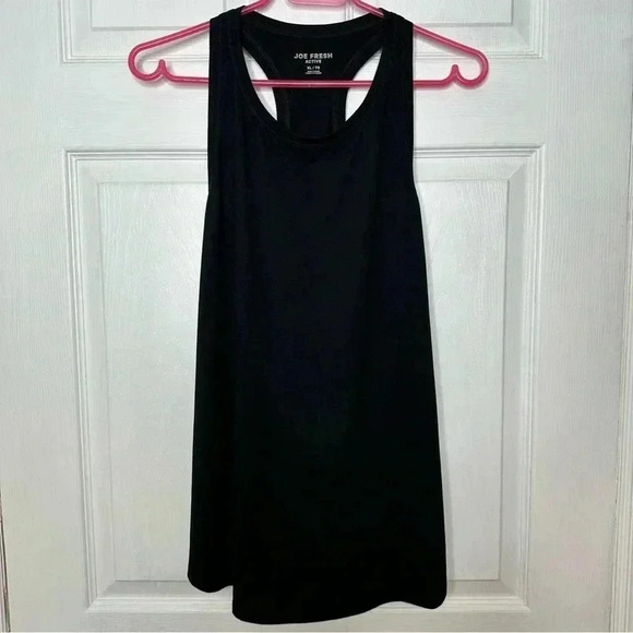 Joe  Fresh Racerback Tank Top Black Size Extra Large - Picture 1 of 16